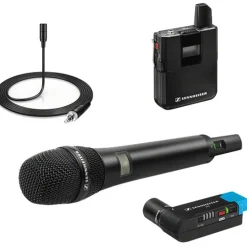 AVX ME2-835 Camera-Mount Wireless Combo Microphone