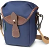 Billingham 72 Camera Bag (Navy Canvas - Chocolate Leather 1.4L)