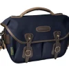 Hadley Small Pro Navy Canvas Chocolate Leather