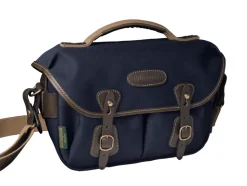 Hadley Small Pro Navy Canvas Chocolate Leather