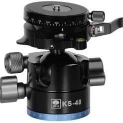 KS-40 Low Gravity QR Ball Head with Panning Arca-Type Plate