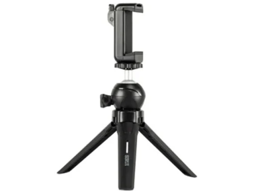 Mini Table Top Tripod with Phone Clamp #