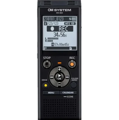 OM SYSTEM WS-883 Digital Voice Recorder